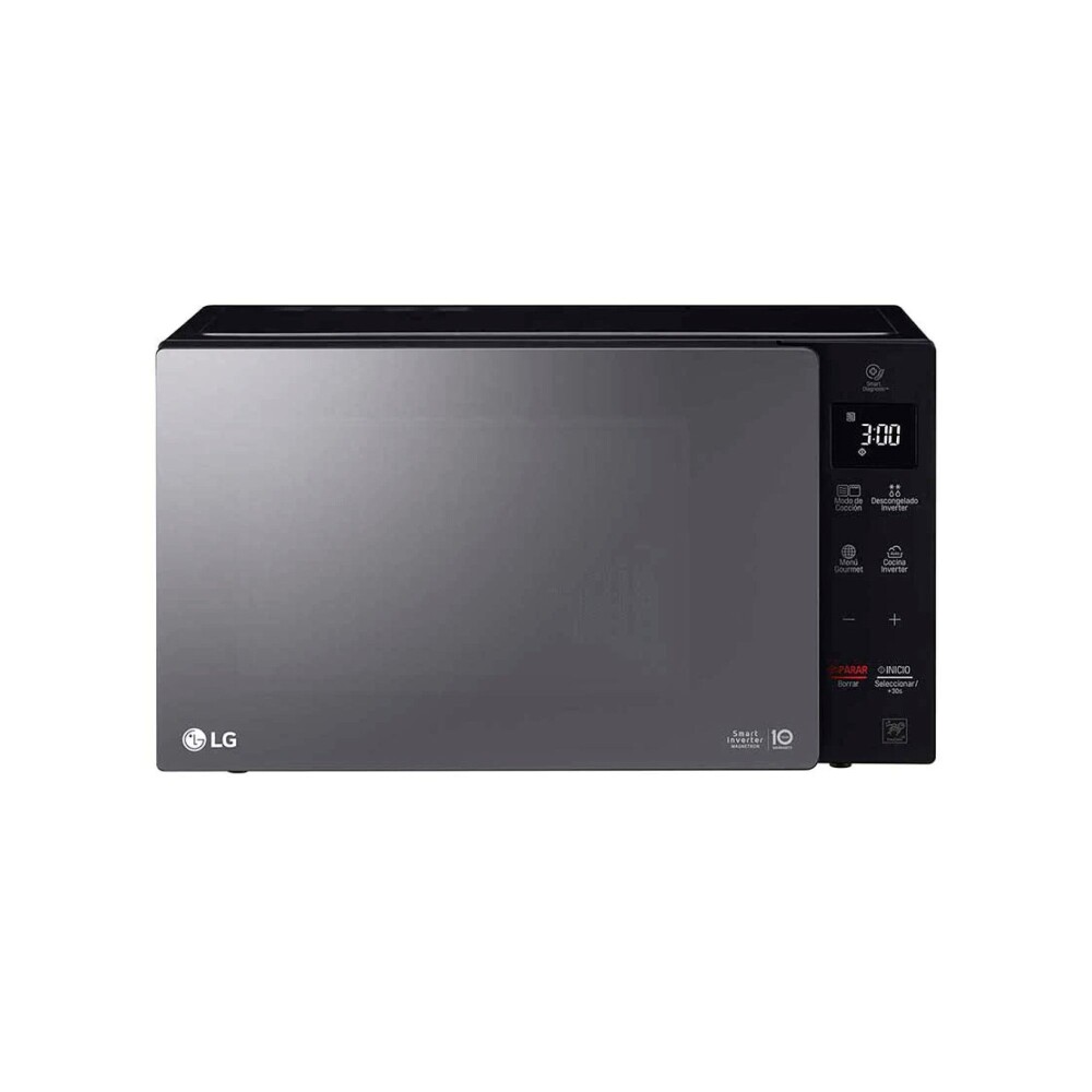 Microondas LG inverter con grill 42L MH8236GIR acero inoxidable