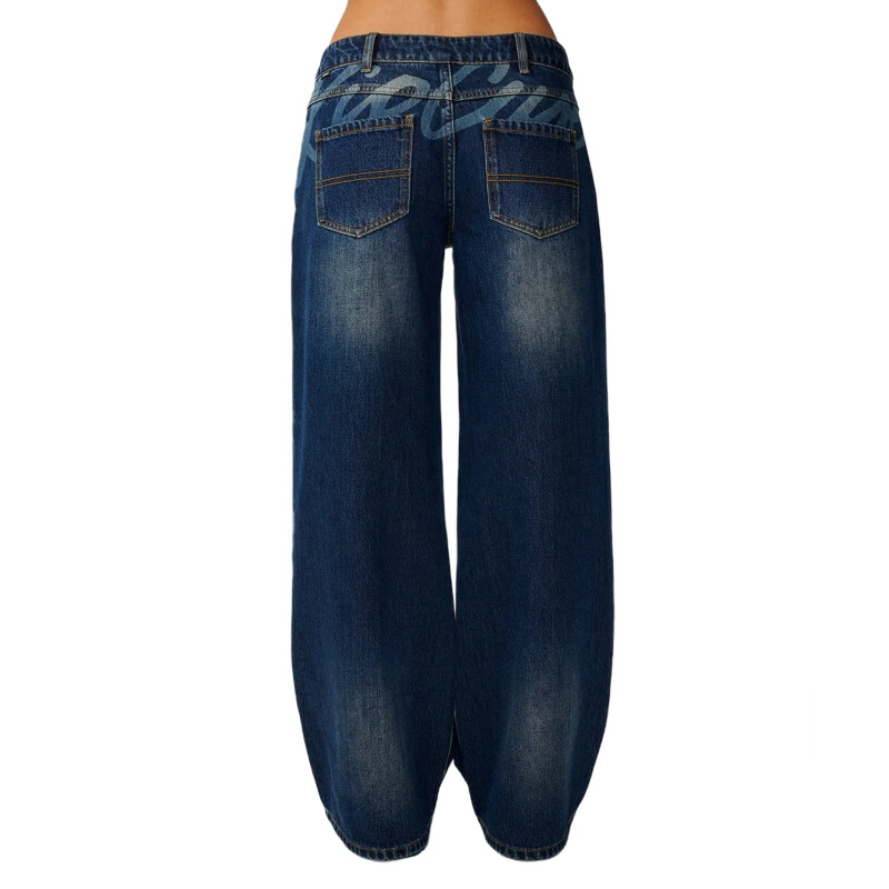 Pantalon Rip Curl Archive: Baggy Low Rise Jean - Azul Pantalon Rip Curl Archive: Baggy Low Rise Jean - Azul
