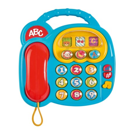 Juguete Teléfono Colorido Abc Música y Sonidos 001