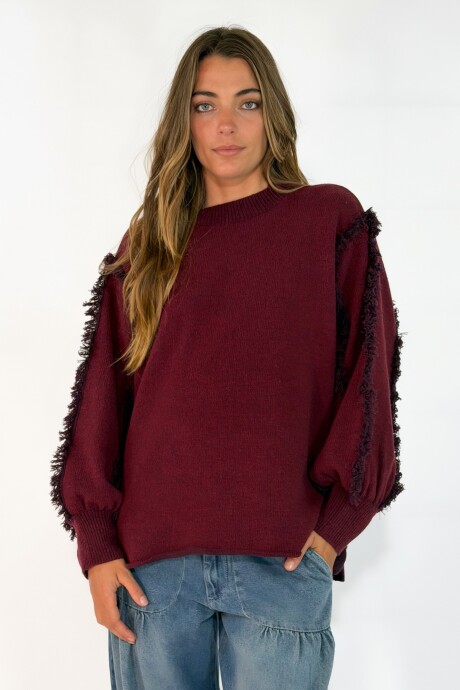 SWEATER CEDRO Bordo