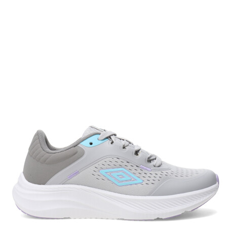 Championes de Mujer Umbro Icon Lady Gris - Celeste