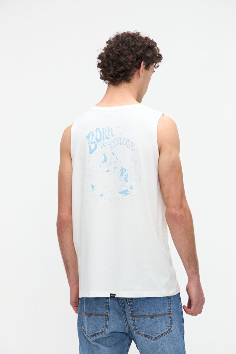 Musculosa Vallejo - Off white 