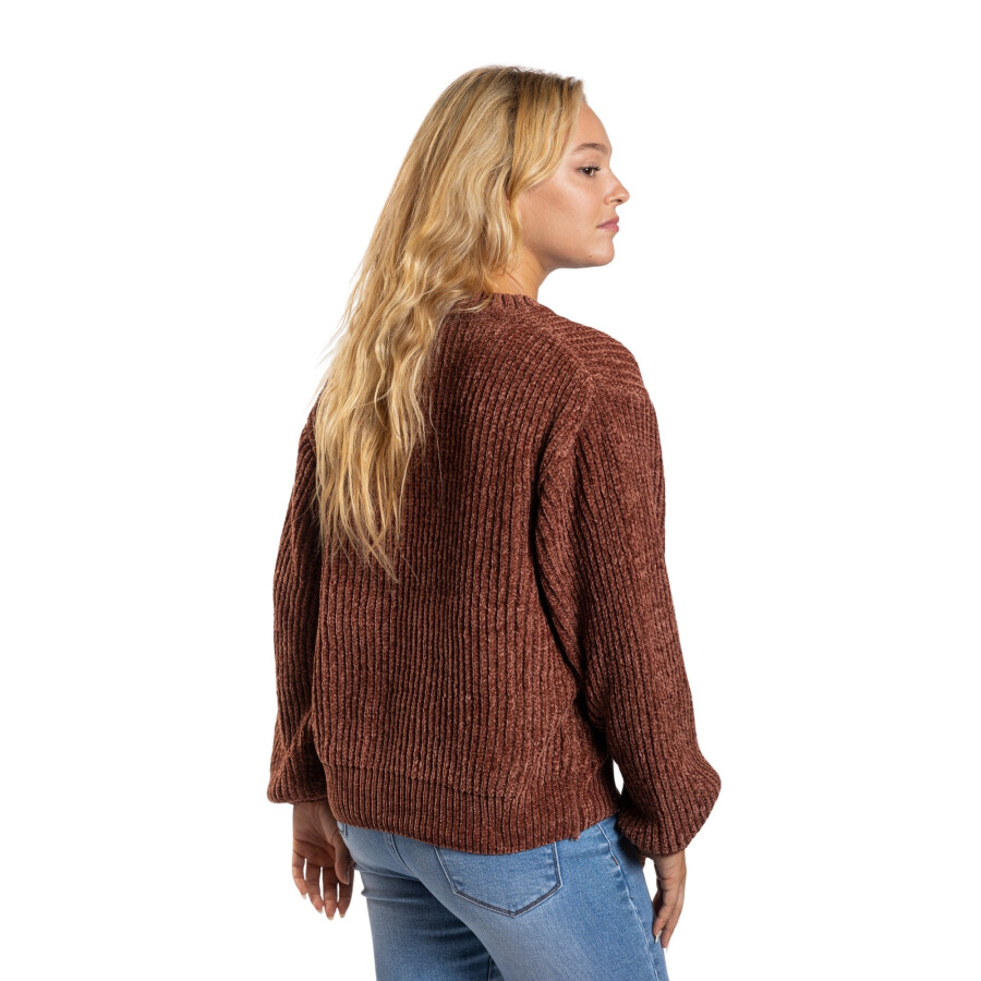 CHERRY SWEATER BROWN