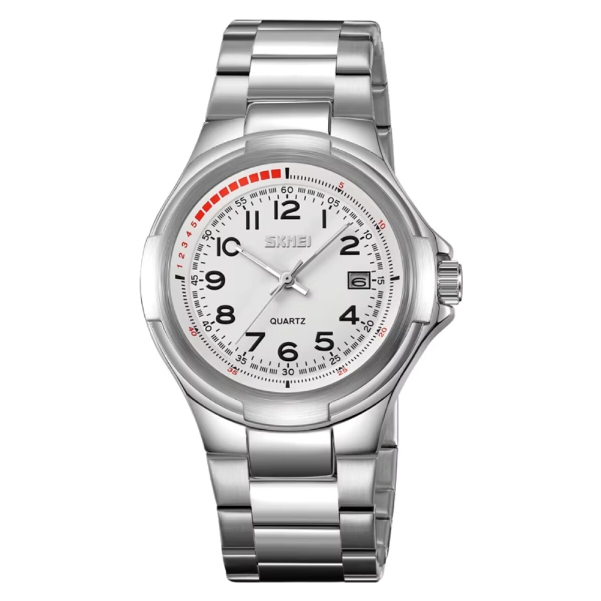 Reloj Skmei 9320SIWT para hombre en acero - Plateado 