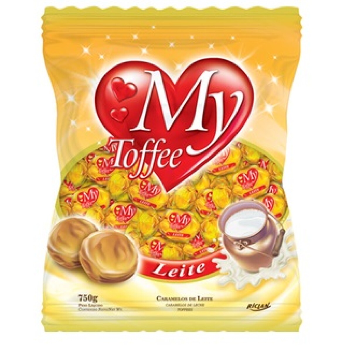 CARAMELO LECHE MY TOFFEE 500G/75U 