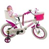 Bicicleta Niña Rodado 20 C/Silla P/Bebe Mix