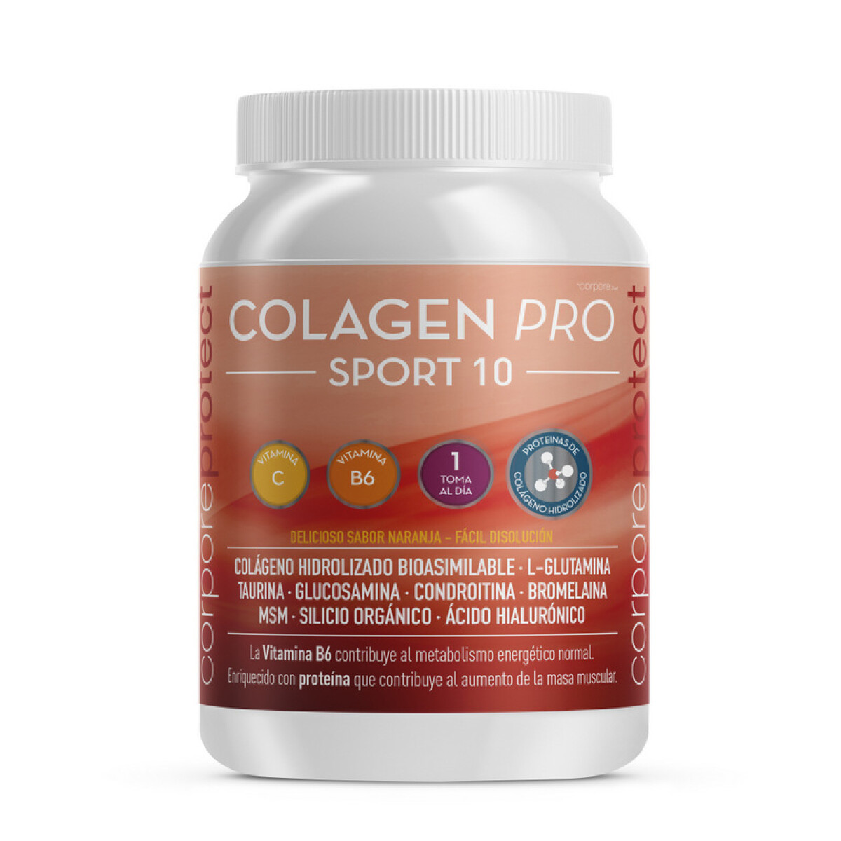 Colágeno Hidrolizado Colagen Pro Sport 10 Corpore - Polvo 300 gr 