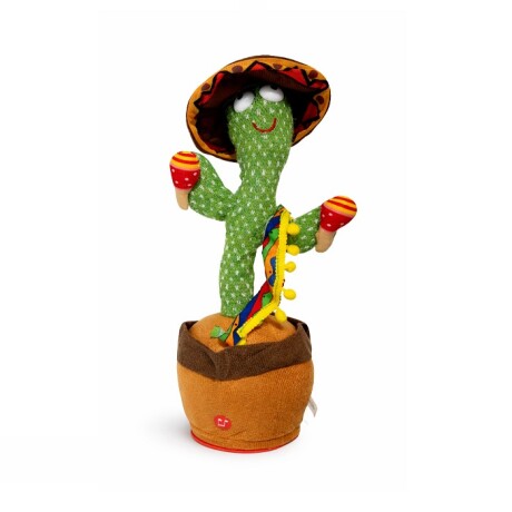PELUCHE CACTUS BAILARIN DISEÑO MARACAS CP13 001