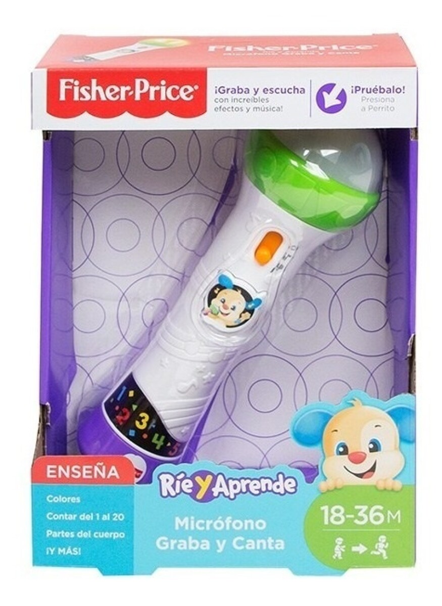 Micrófono Graba Y Canta - Fisher Price 