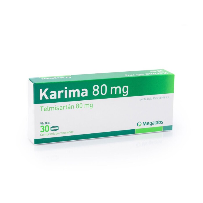 KARIMA 80 MG. RANURADOS CJ X 30 COMP. única