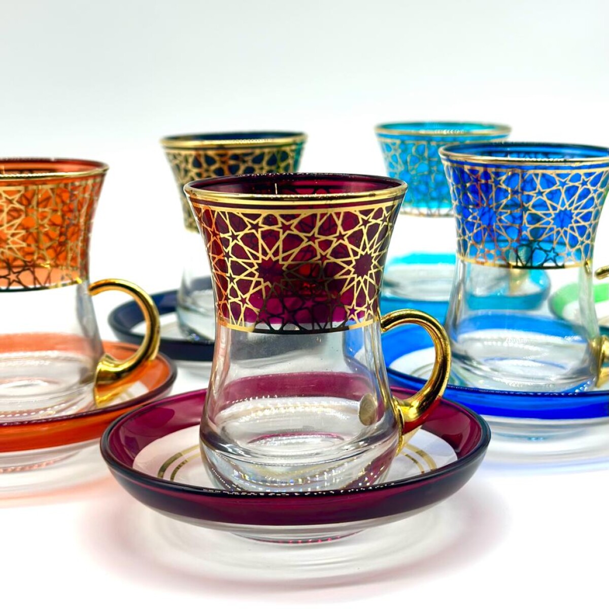 Set de té vip x6 - Multicolor 