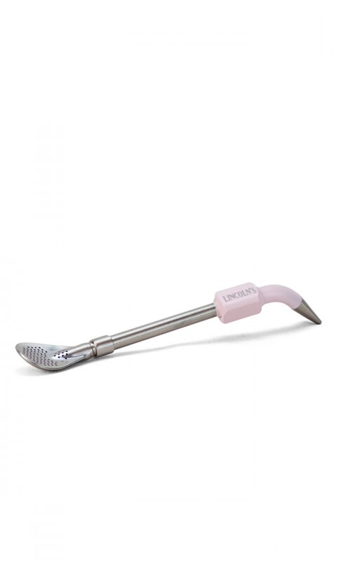 BOMBILLA GALACTIC ACERO INOXIDABLE ROSA PASTEL