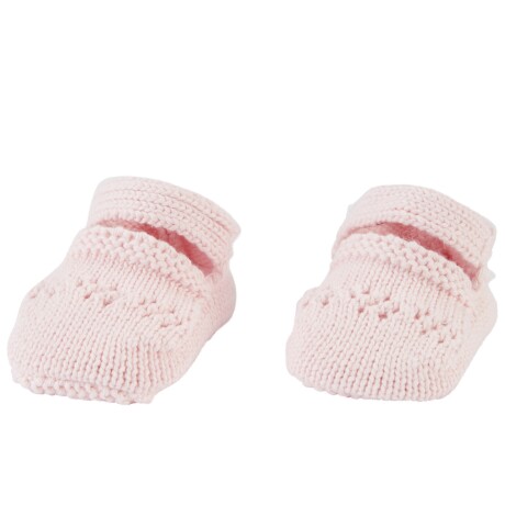 Escarpines Guillermina a Crochet Carters Algodón ROSA