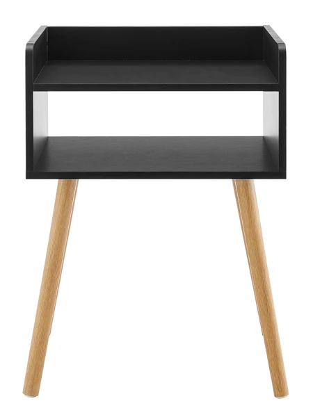 MESA BLANCA NEGRO