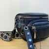 Riñonera Cuerina Rocker Wanna Negro