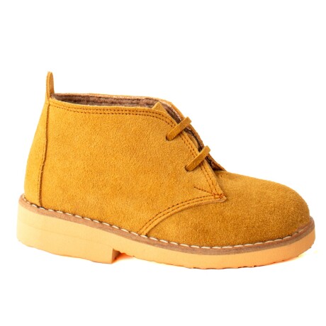 Botas Niño Forradas Mostaza