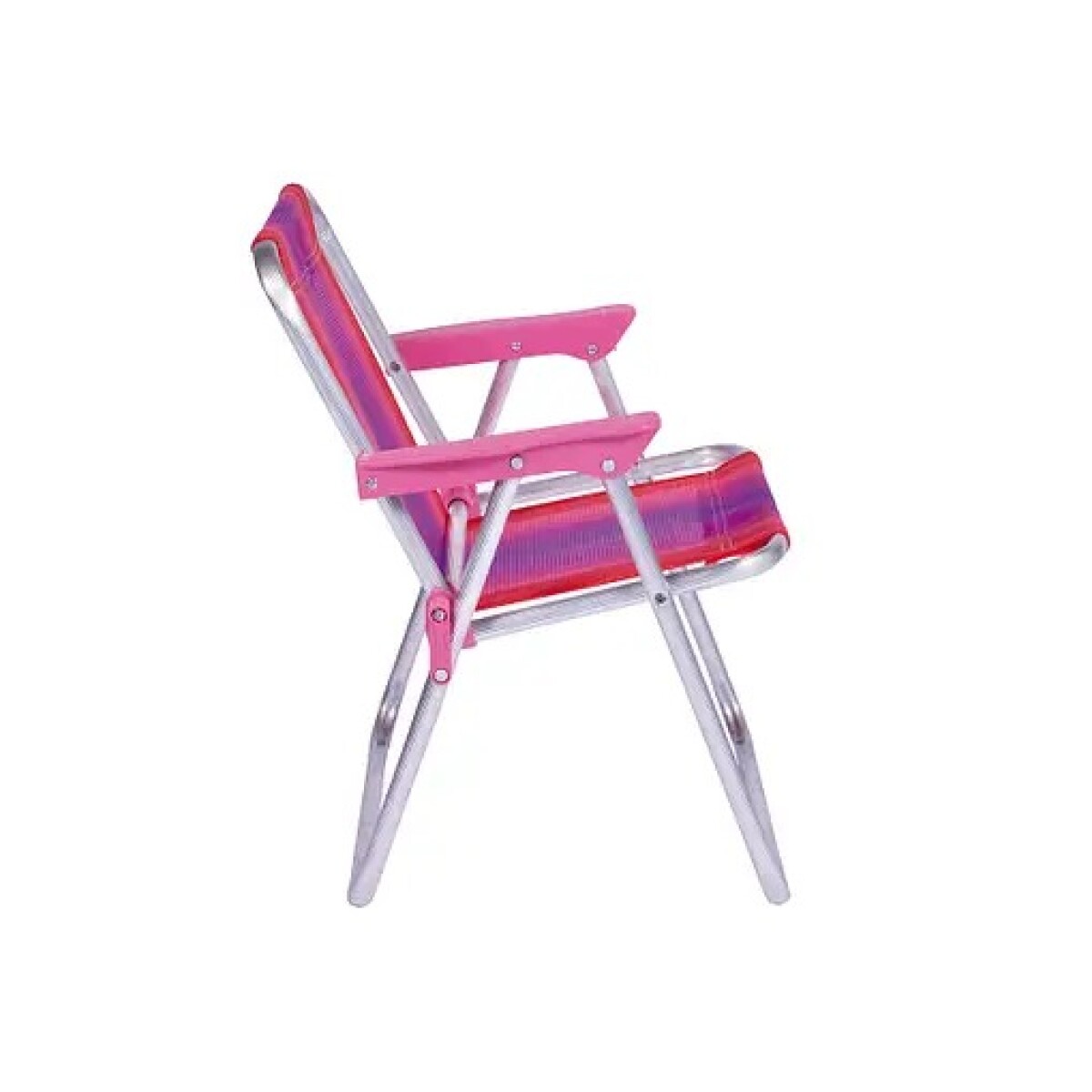 Silla Infantil Mor Alta de Aluminio - ROSA 
