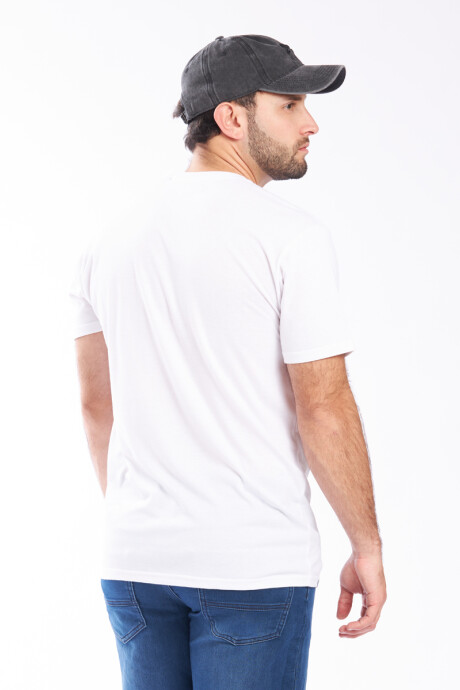 T-SHIRT BURNE DIXIE Blanco