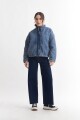 Campera con padding AZUL