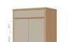 Bajo Mesada 2 Puertas 1C Condessa Marron/Gris Bajo Mesada 2 Puertas 1C Condessa Marron/Gris