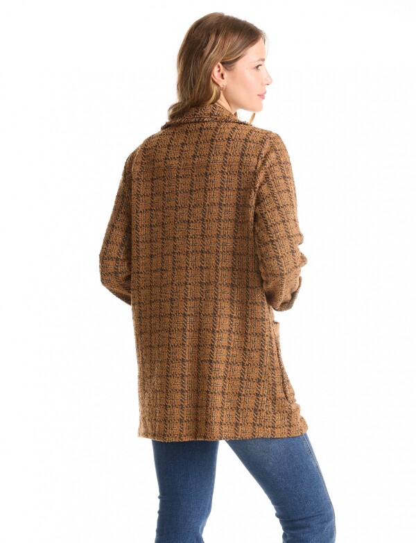 Chaqueta Boucle TOSTADO/MULTI