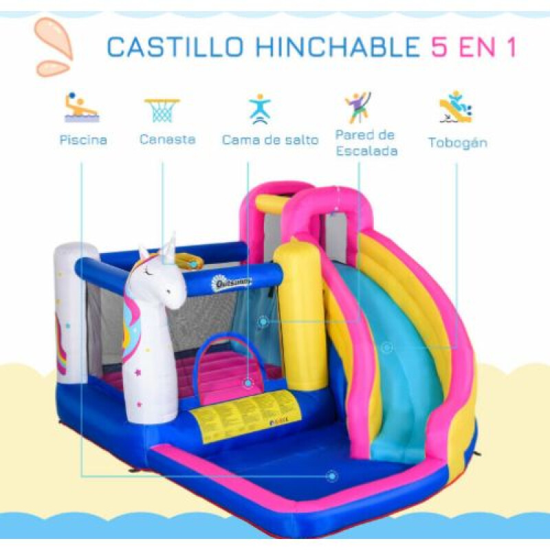 Inflable Unicornio- Doctor Dolphin Inflable Unicornio- Doctor Dolphin
