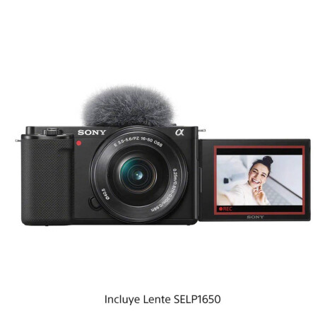 Cámara de Fotos Sony Mirrorless APSC Blogger ZV-E10L
