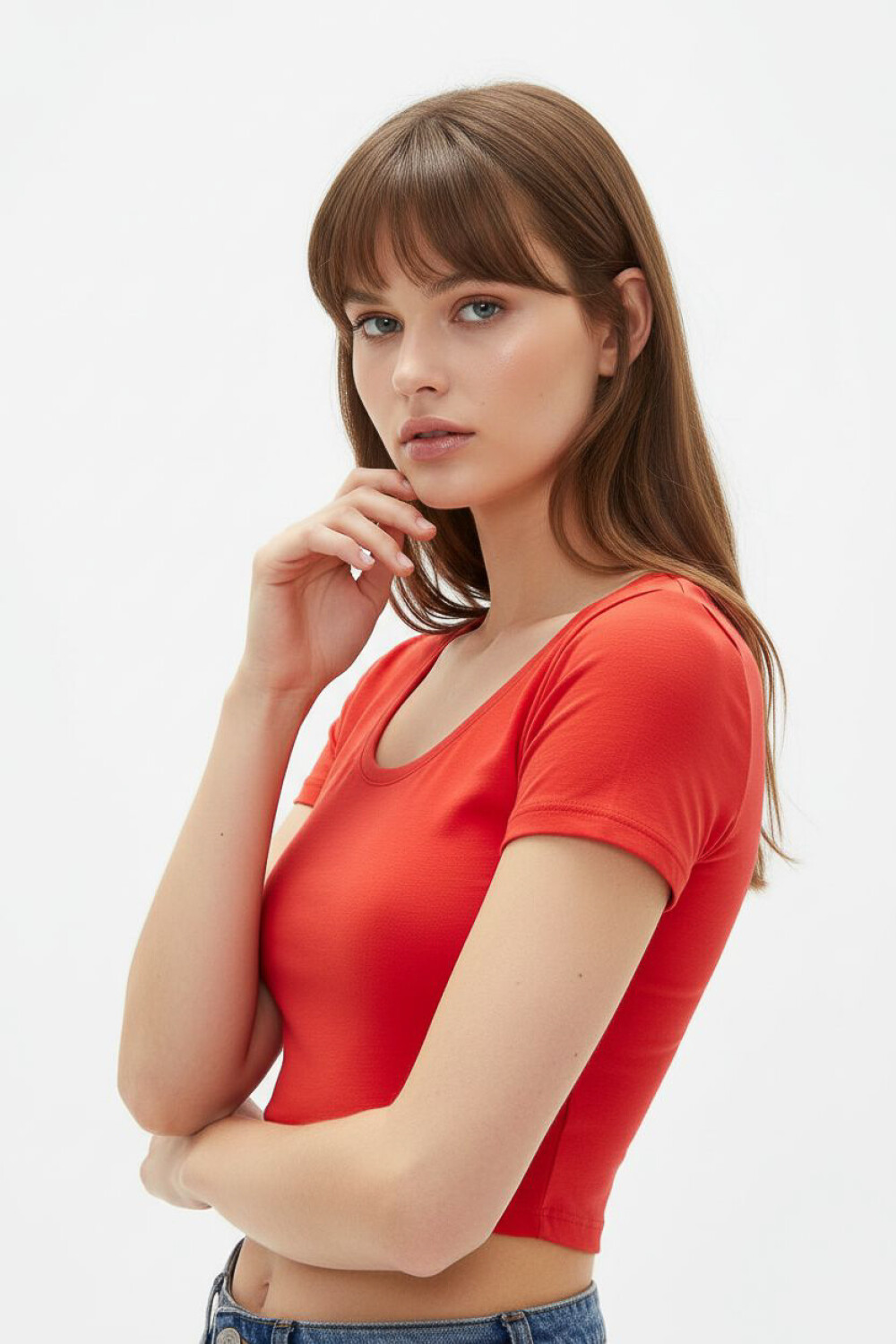 Tops Rumis Rojo