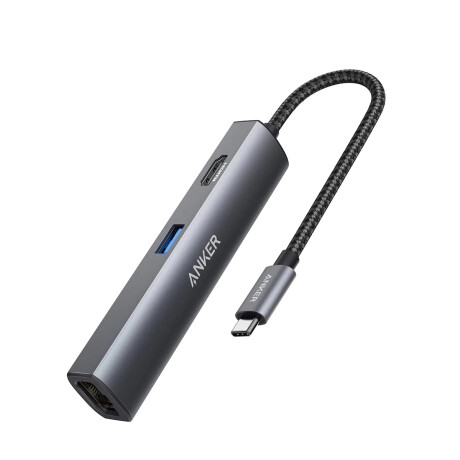 Anker Powerexpand+ 5 En 1 Usb-c Ultra Slim Anker Powerexpand+ 5 En 1 Usb-c Ultra Slim