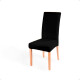 Funda Para Silla Comedor Cubre Asiento Elastizada Y Lavable Negro