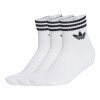 MEDIAS ADIDAS 3S ANKLE S 3P - JV7435 Blanco