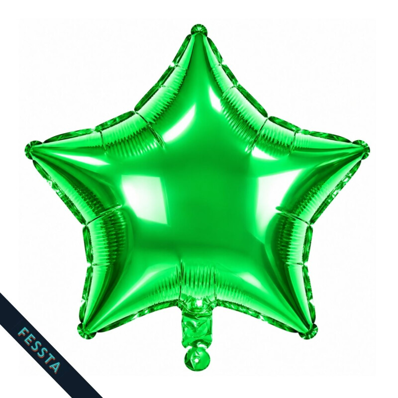 Globo Metalizado Estrella x1 Verde