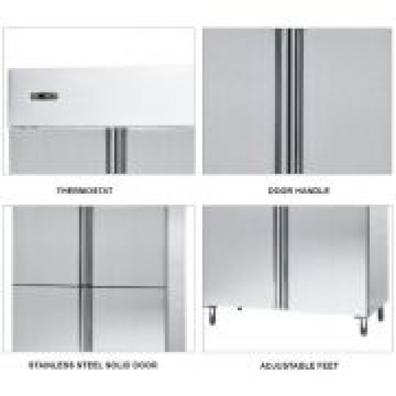 Freezer vertical 4puertas 1250L GN1410S4B Perpetua Freezer vertical 4puertas 1250L GN1410S4B Perpetua
