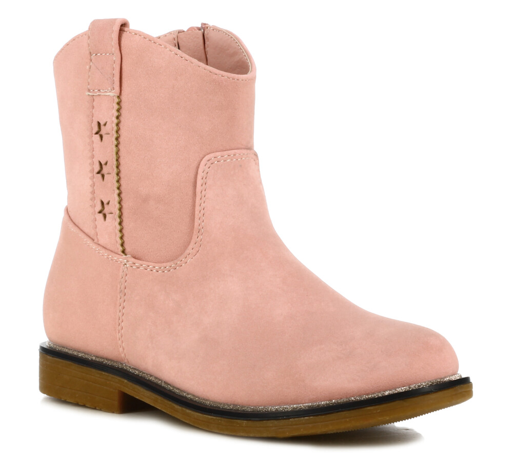 Bota TEXI simil gamuza Pink