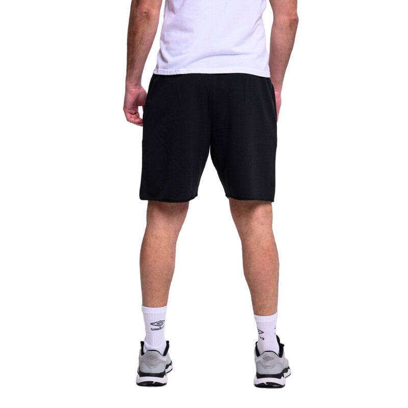 Short de Hombre Umbro New Slit Negro - Blanco