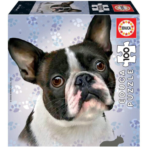 Puzzle 100 Piezas Perro Bulldog Frances Rompecabezas Educa Puzzle 100 Piezas Perro Bulldog Frances Rompecabezas Educa