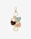 Llavero Lluvia chapas Llavero Y Bag Charm Corazones - Combinacion Multicolor
