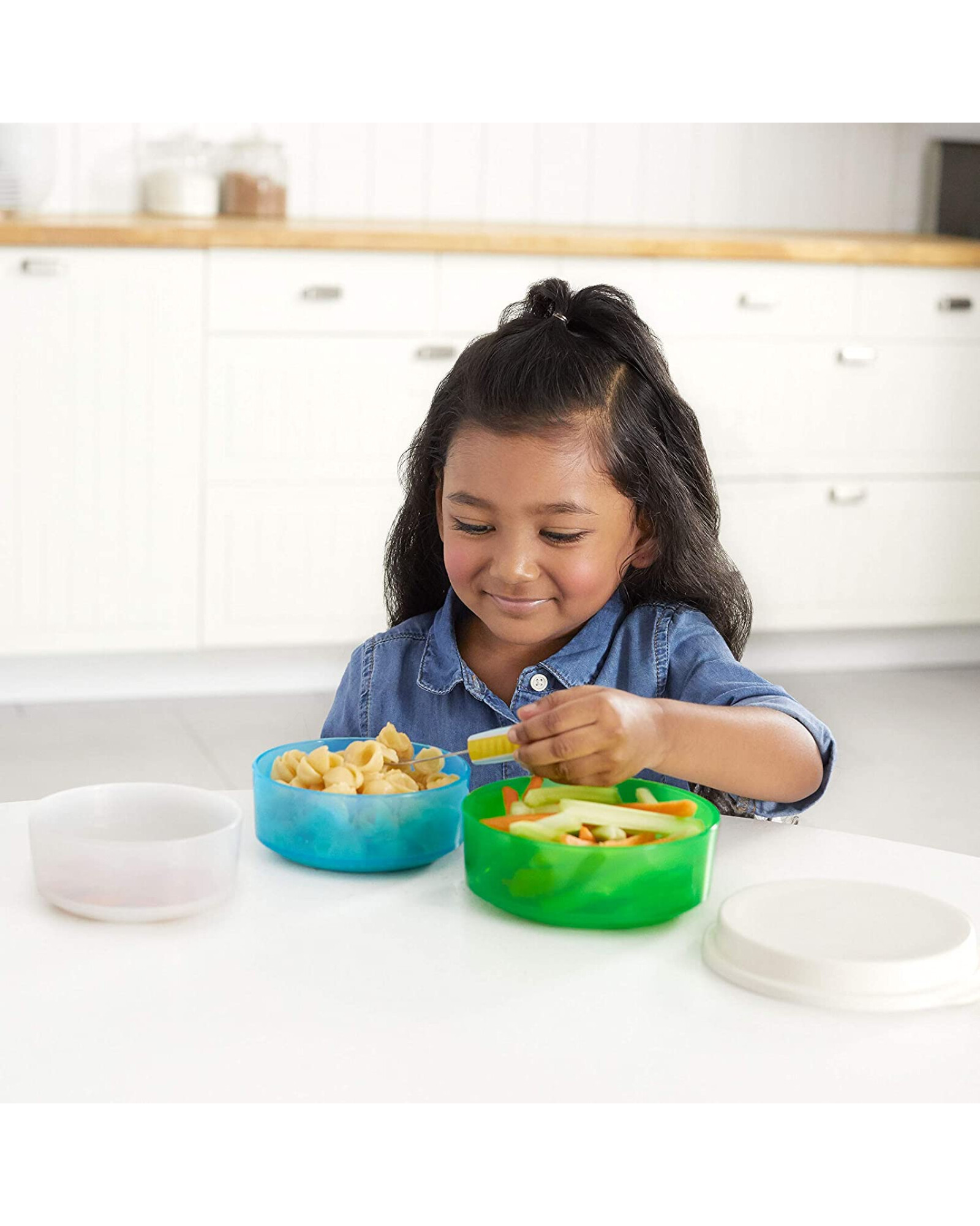 Set 3 bowls apilables con antideslizante diseño jirafa 0