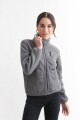 Campera en corderito GRIS