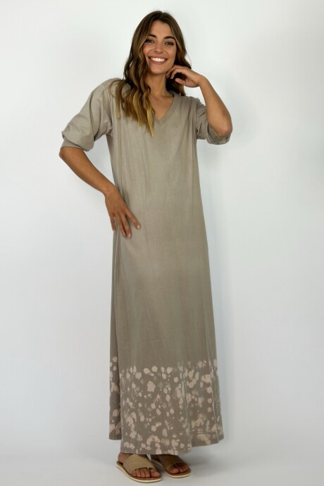 VESTIDO TEQUILA Beige