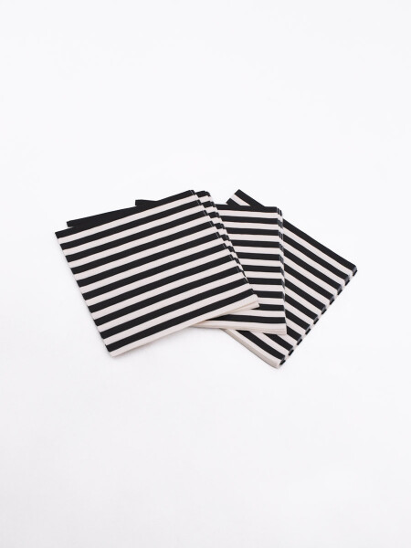 SERVILLETAS PAPEL FRANJAS ESTAMPADO 1