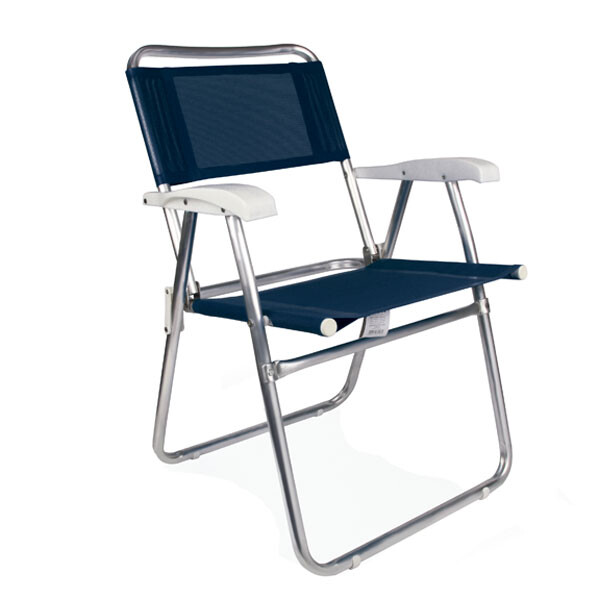 SILLA MASTER ALUMINIO AZUL AZUL