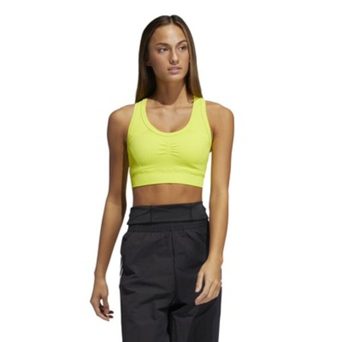 TOP- ADIDAS Mujer - GN9124 - Amarillo Fluor 