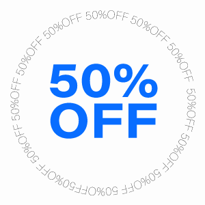50%OFF
