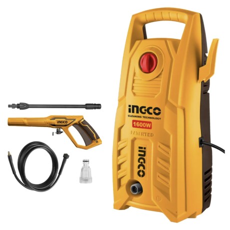 Hidrolavadora Ingco 1600W 140Bar Motor a Carbones C/Autostop Hidrolavadora Ingco 1600W 140Bar Motor a Carbones C/Autostop