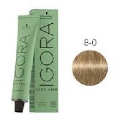 Igora Tinta Zero Amoniaco 60ml Rubio Claro Natural Nº8