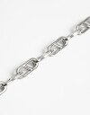 Collares Cortos Metal Collar De Acero Men's Collection - Plateado