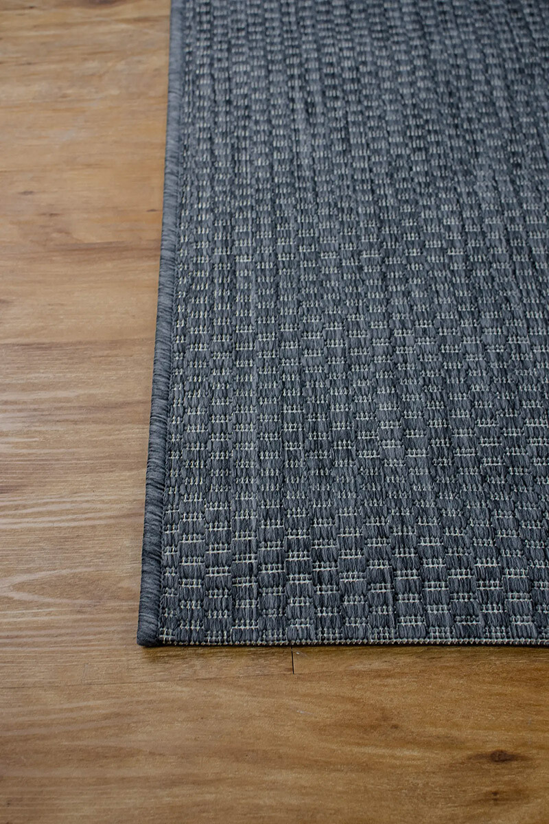 LINEO ALFOMBRA LINEO LIN/B527/3308/ 200X290 ANTHRACITE/SAND