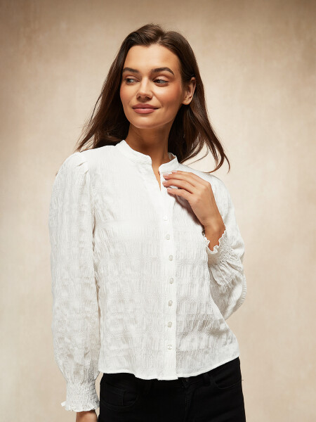 CAMISA PERSIAS OFF WHITE