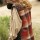 Saddle Vest Rojo / Chocolate